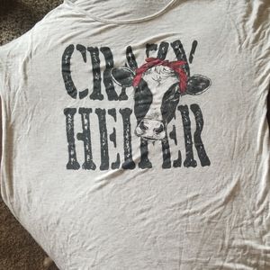 Crazy heifer shirt